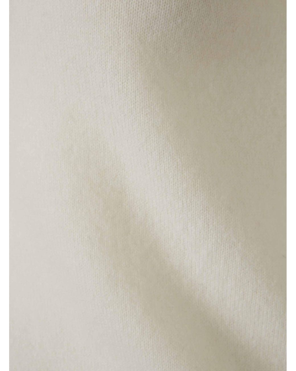 Jonathan Simkhai White Cashmere Knit Polo Shirt