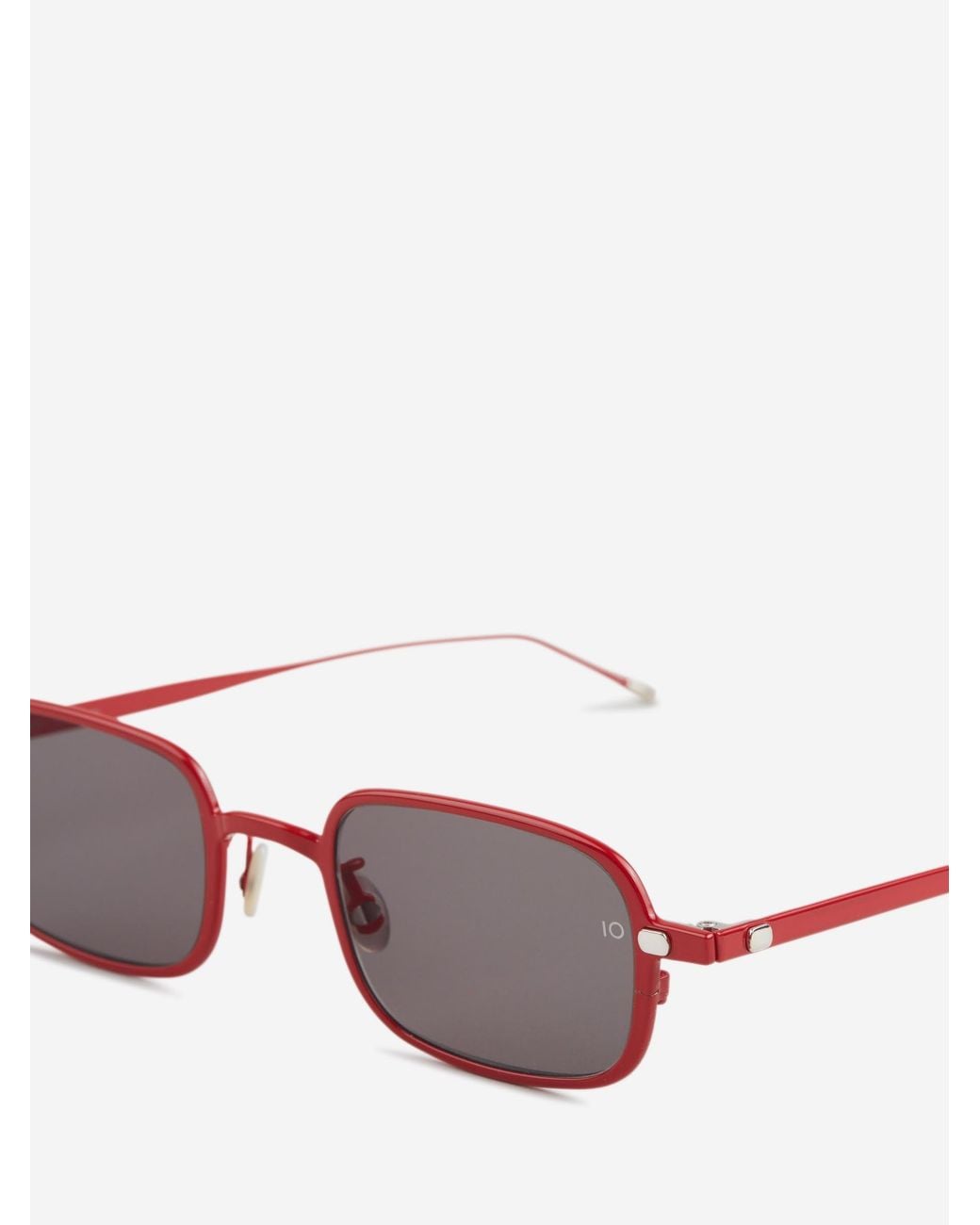 Eyevan 7285 Red Sunglasses No. 8 for men