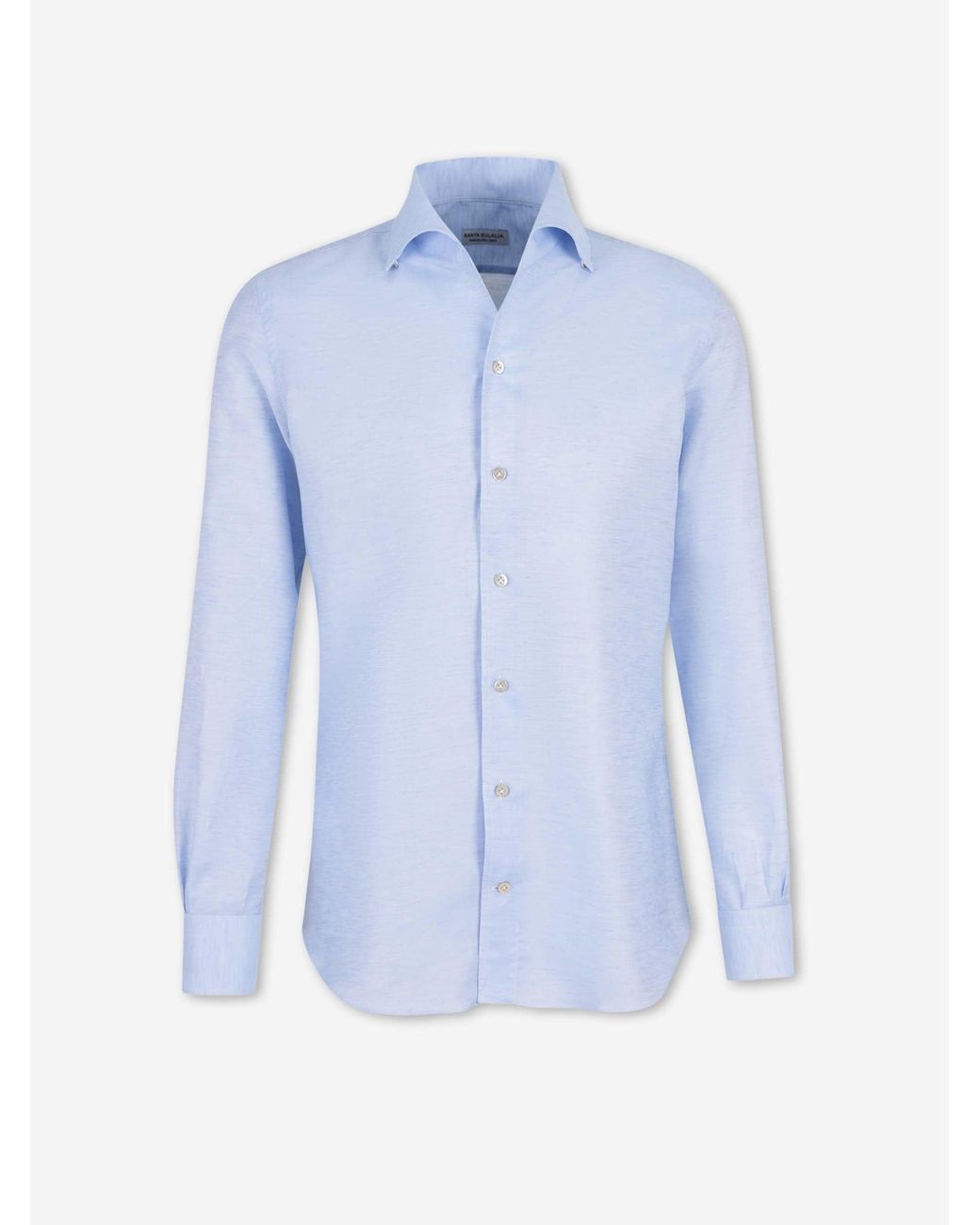 Santa Eulalia Blue Long Sleeve Shirt for men