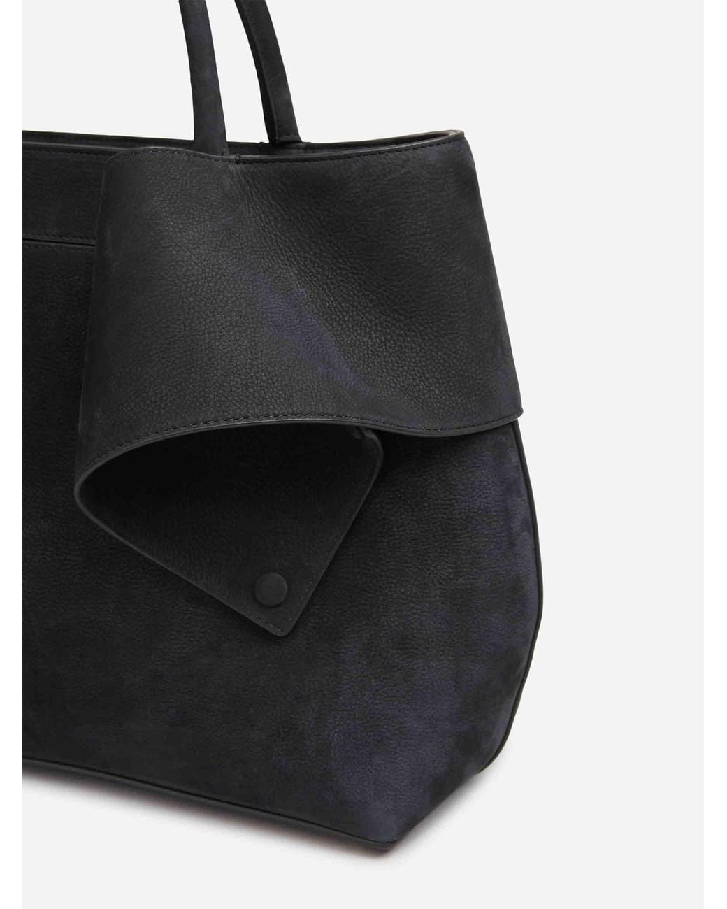 Totême Black Mercer Tote Bag