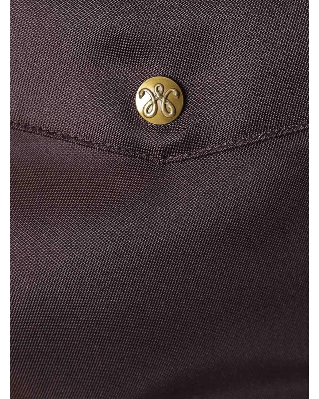 Willy Chavarria Purple Casual Nylon Jacket for men