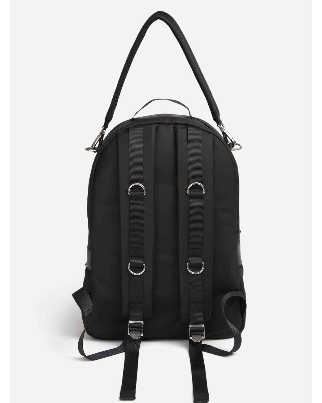 Balenciaga Black Nylon And Leather Backpack for men