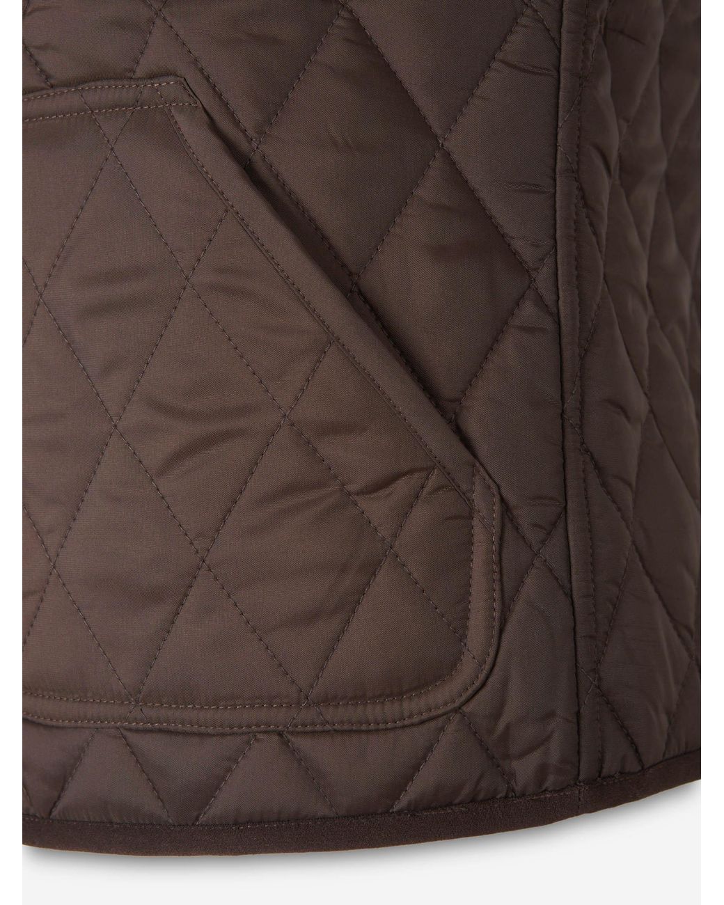 Sporty & Rich Brown Thin Padded Vest