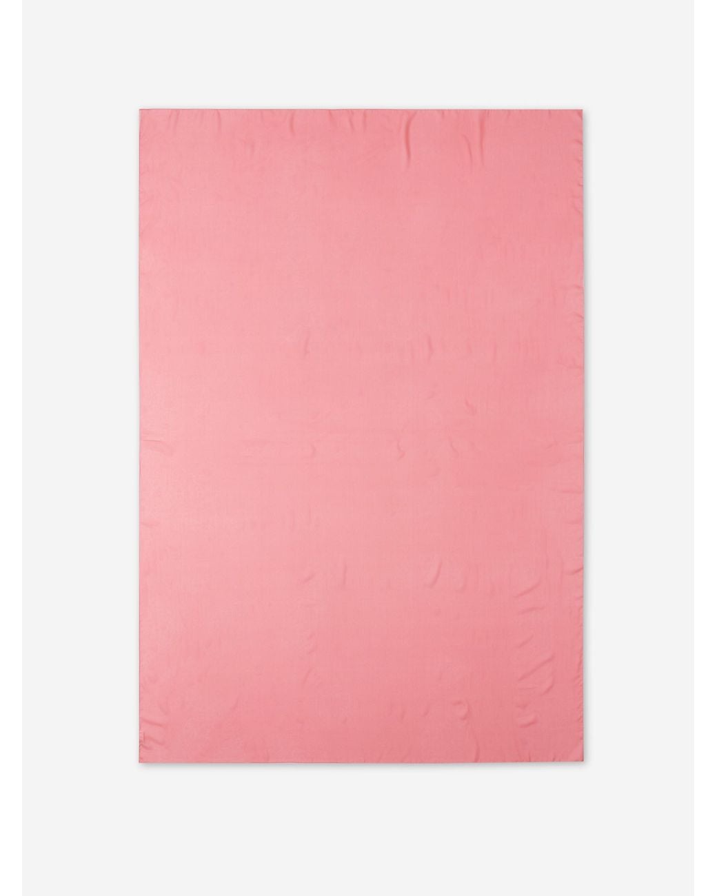 Santa Eulalia Pink Plain Silk Scarf