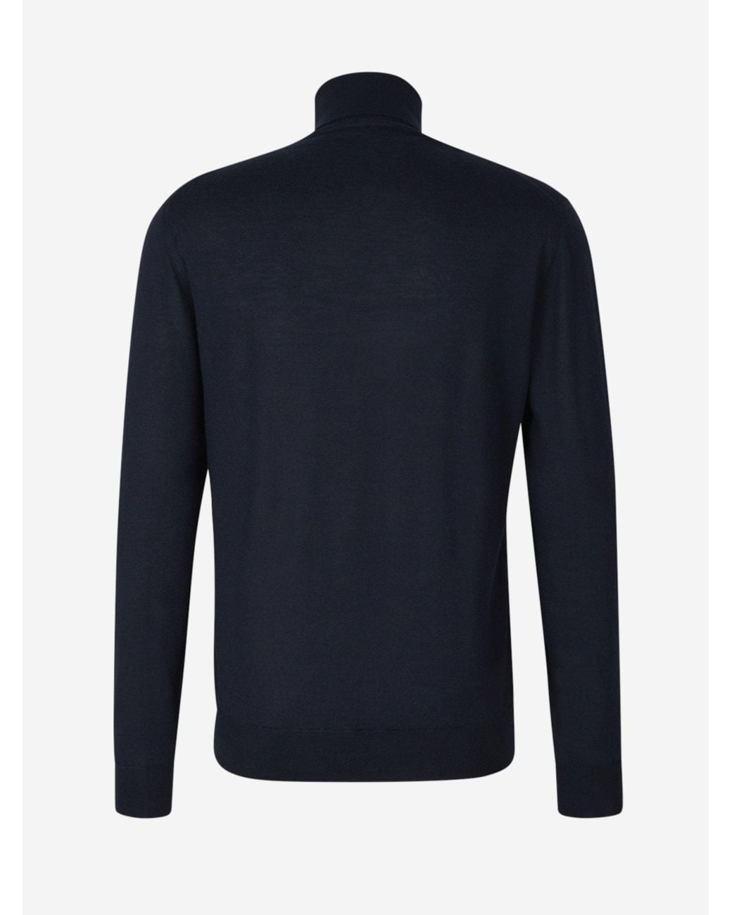 Santa Eulalia Blue High Neck Sweater for men