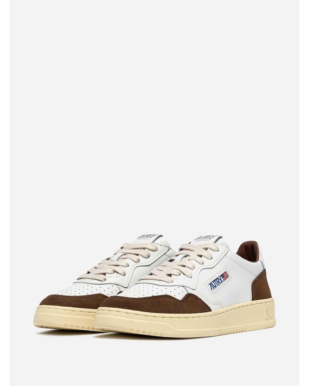 Autry White Medalist And Sneakers for men