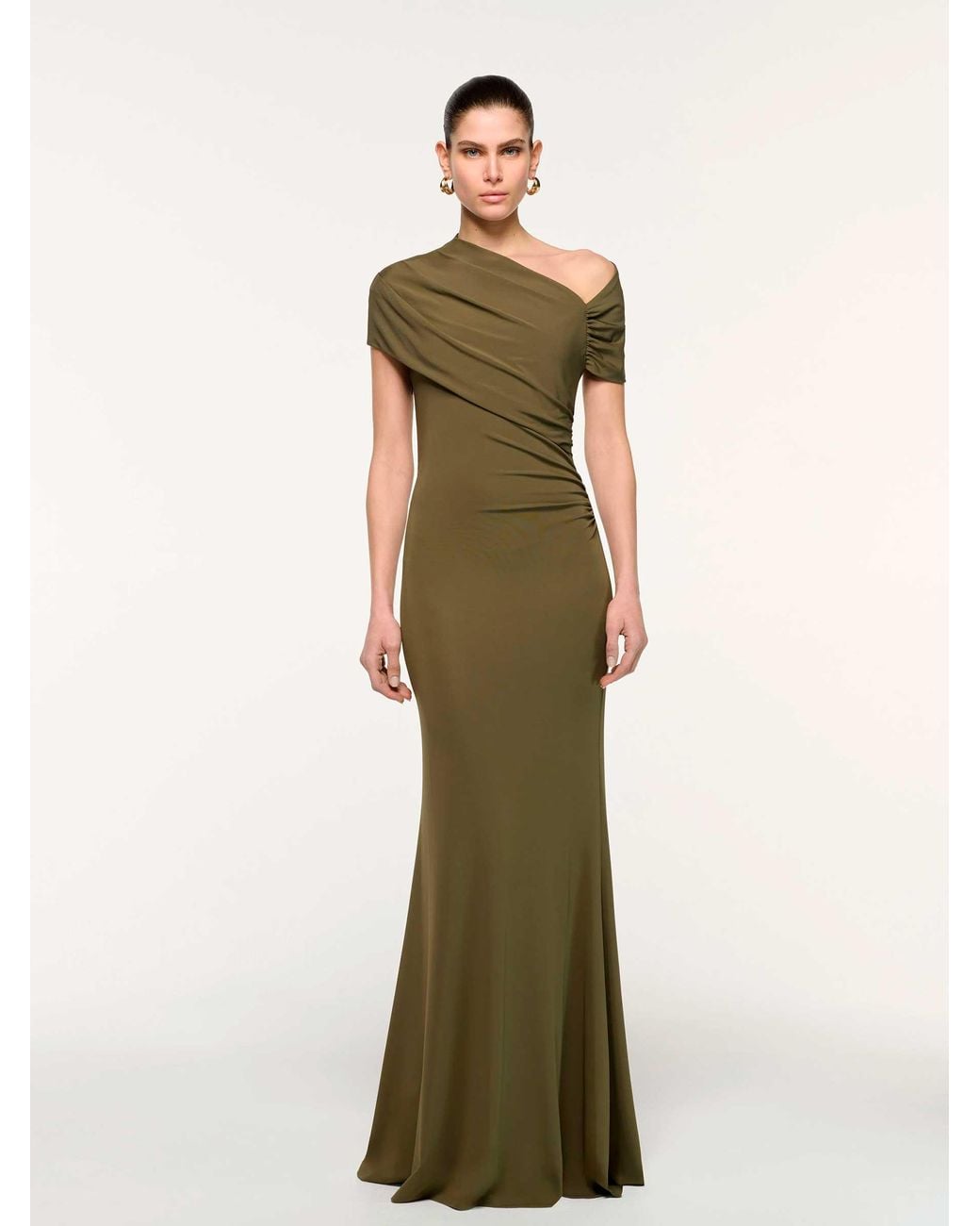 green roland mouret dress Asymmetrical Maxi in EOSS_17JUNE26_All