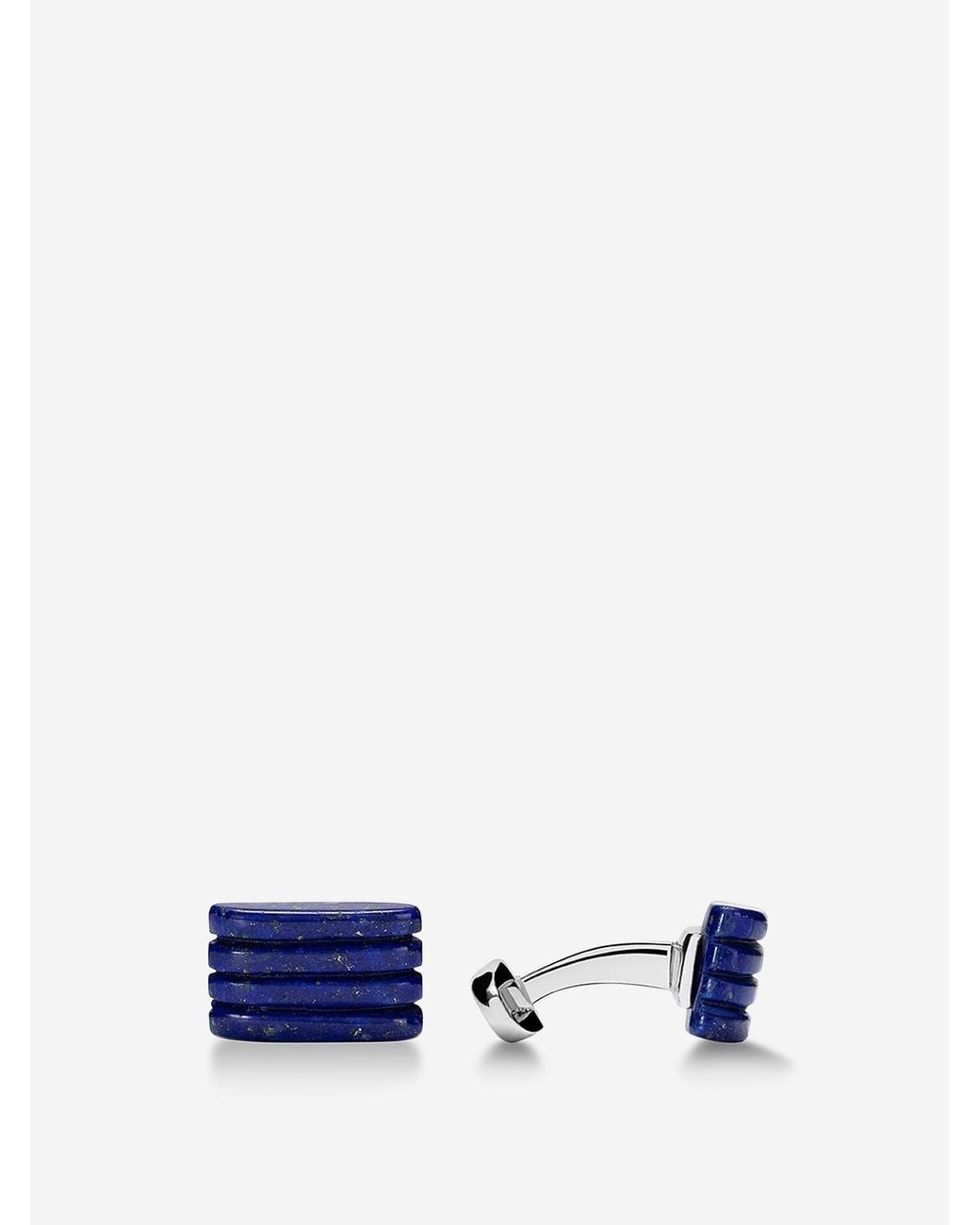 Barbarulo Blue Rectangular Cufflinks for men