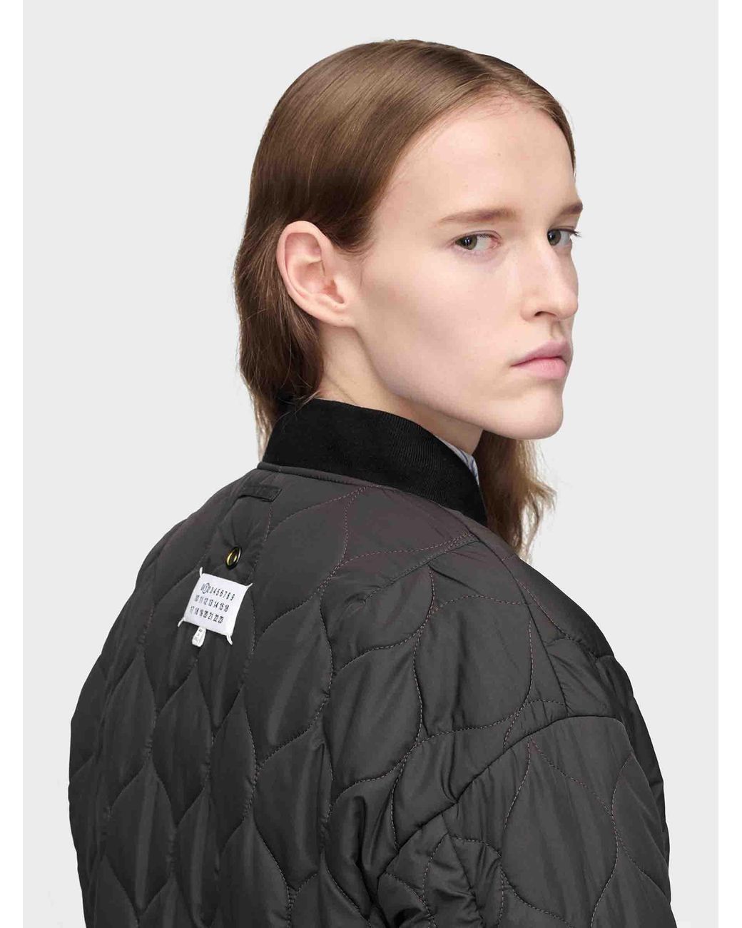 Maison Margiela Brown Reversible Bomber Jacket