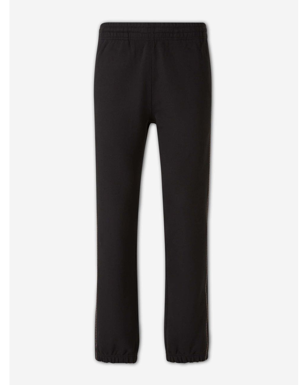 Burberry Black Cotton Joggers for men