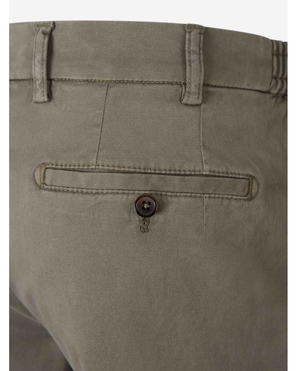 Santa Eulalia Gray Straight Bermuda Shorts for men