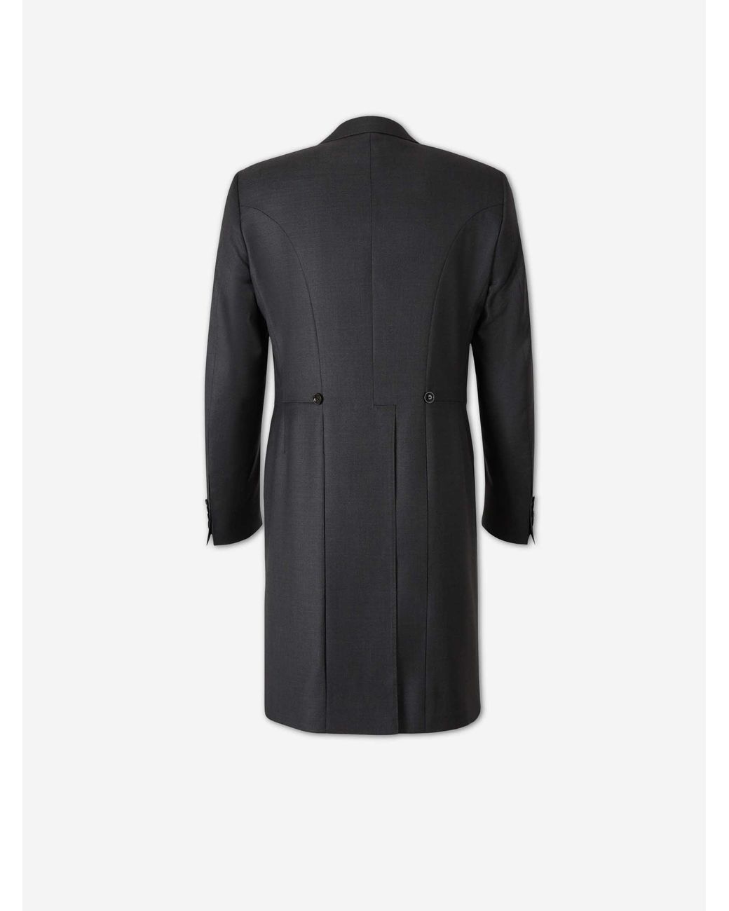 Canali Black Morning Suit And Wool Trousers for men