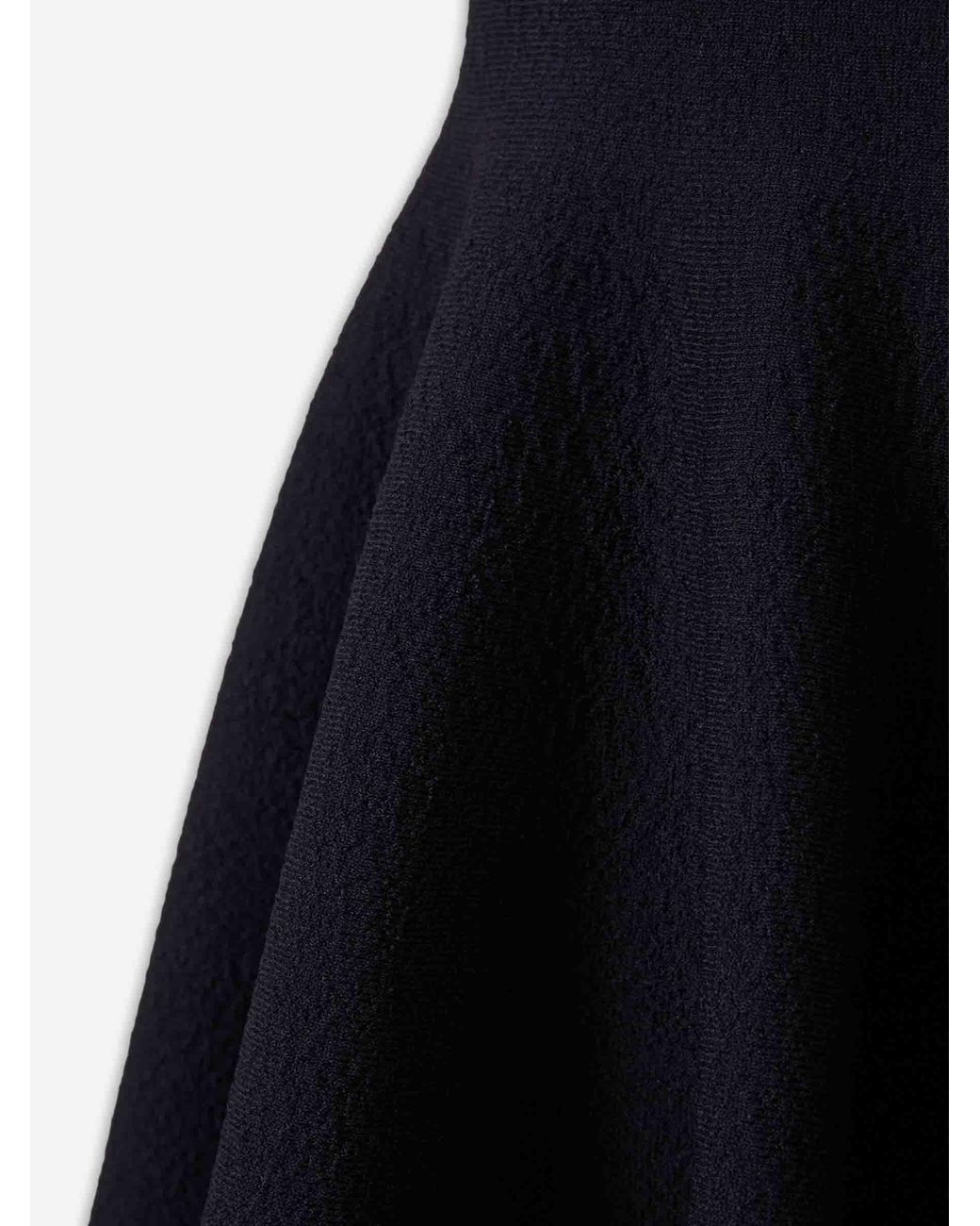 Alaïa Blue Knit Midi Dress