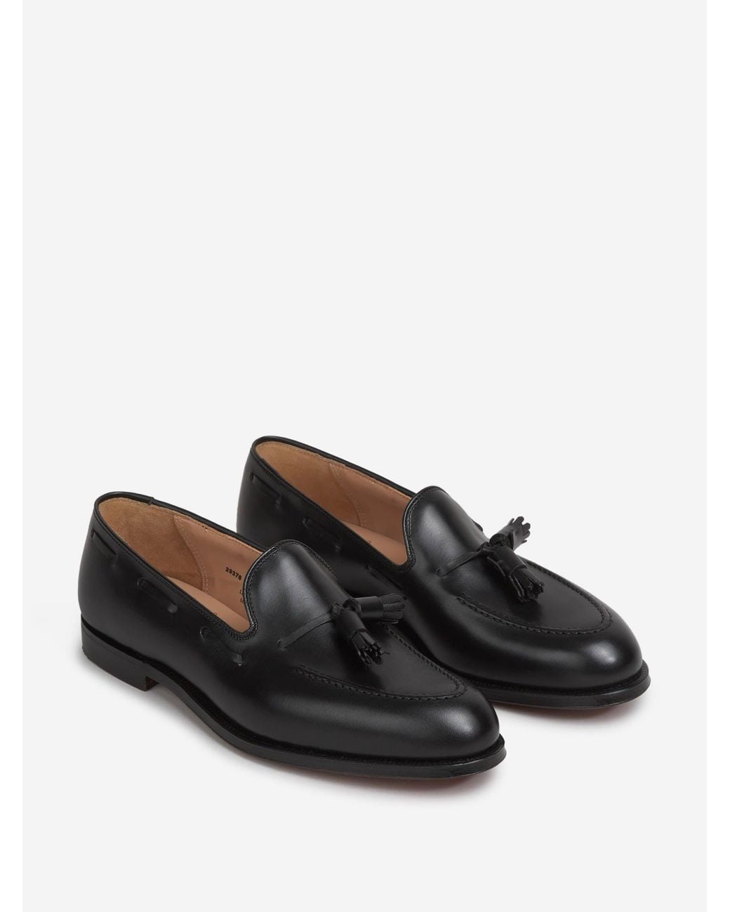Crockett and Jones White Cavendish Boat Shoes for men