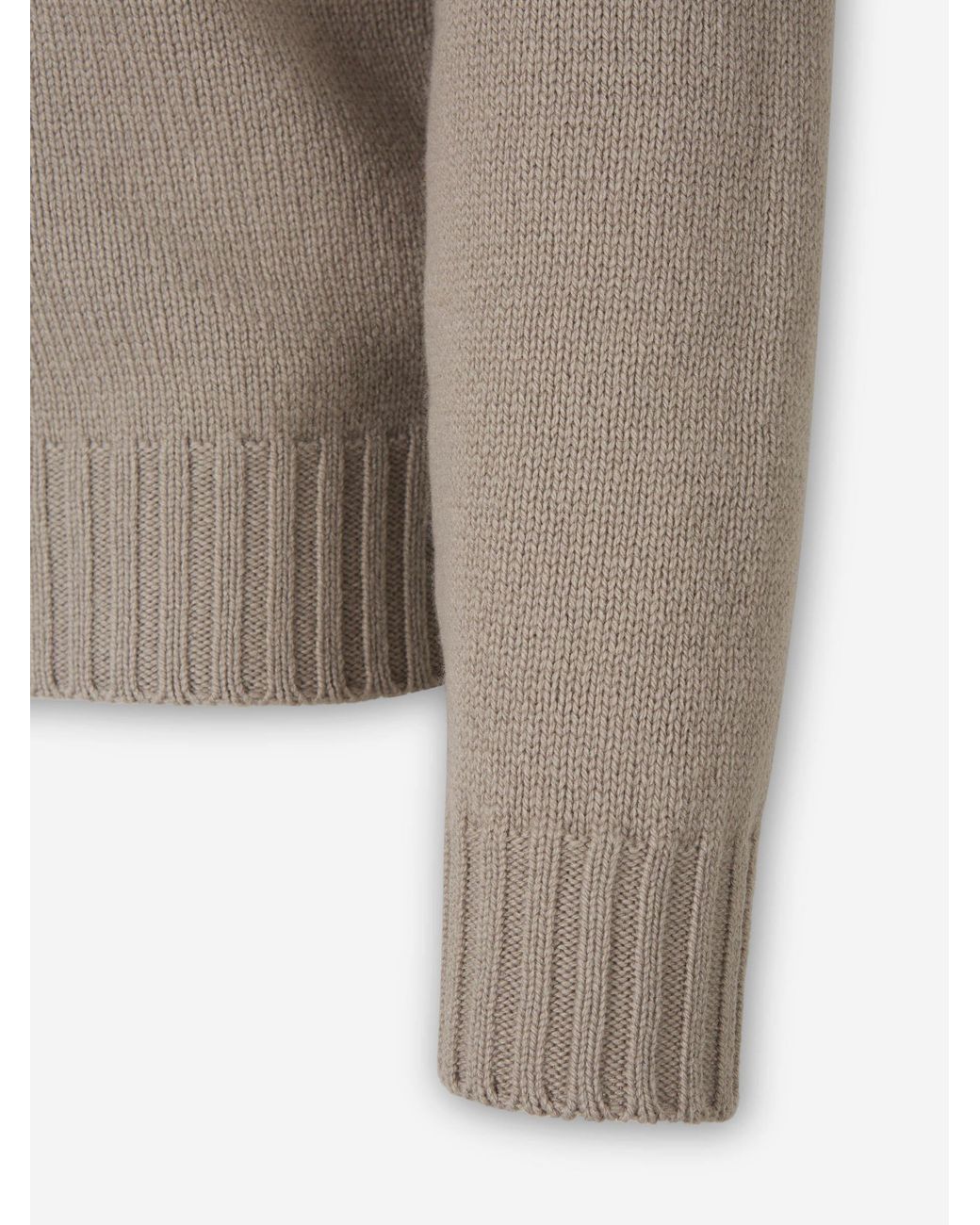 Gran Sasso Natural Wool Cardigan for men