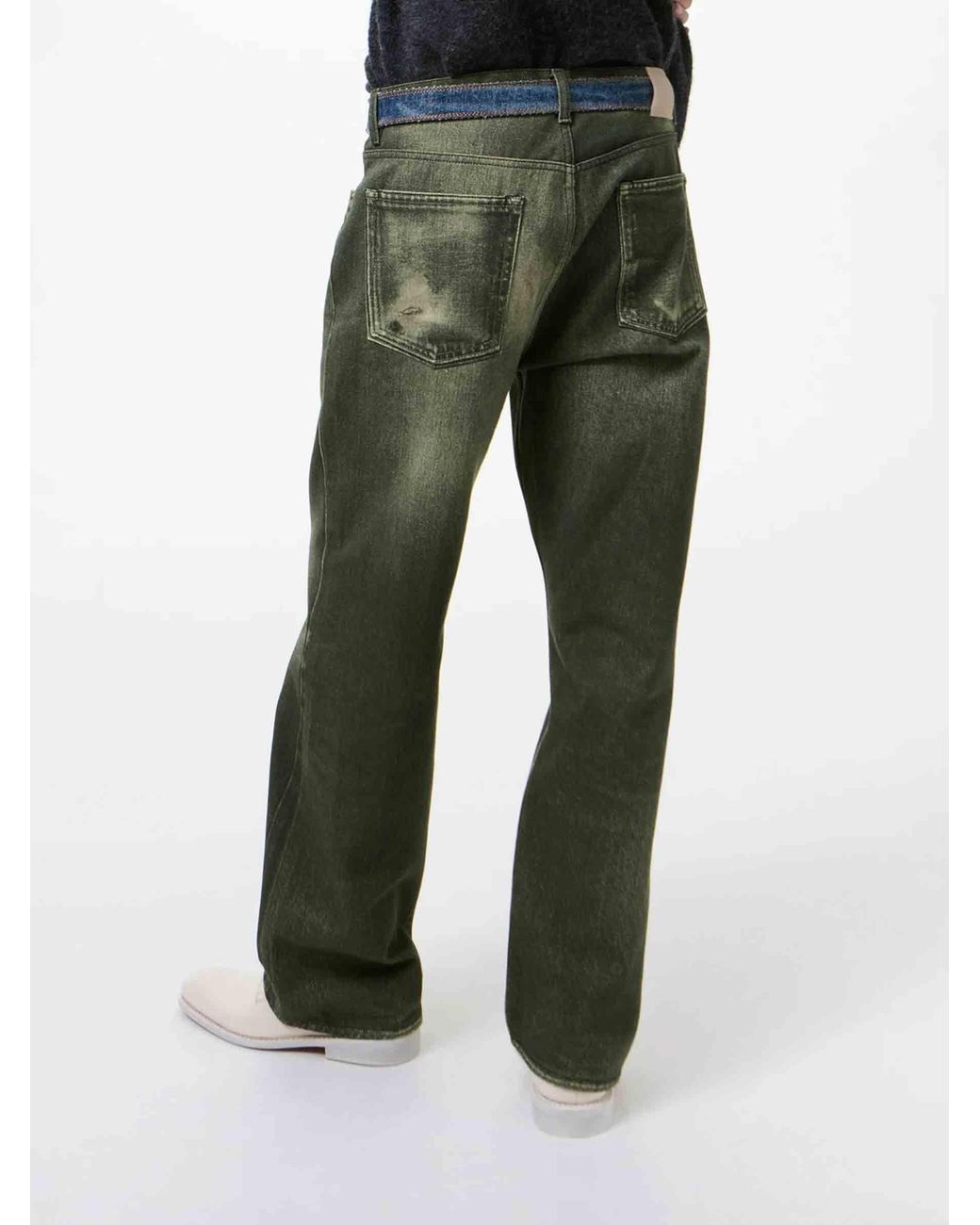 Our Legacy Aurora Straight Jeans in Green für Herren
