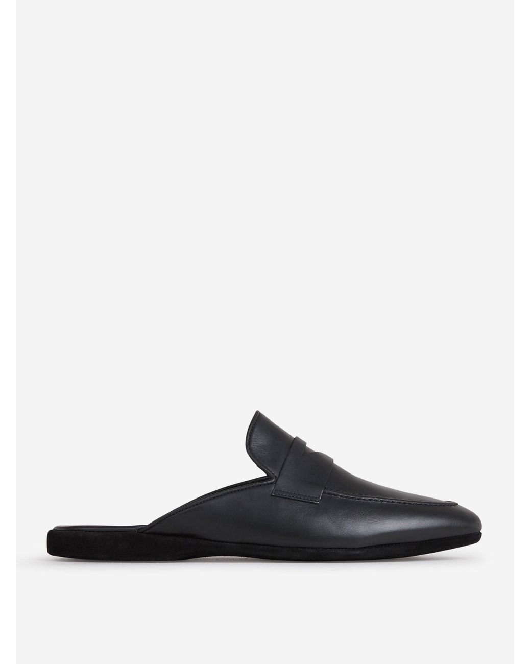Santa Eulalia White Leather Slippers for men