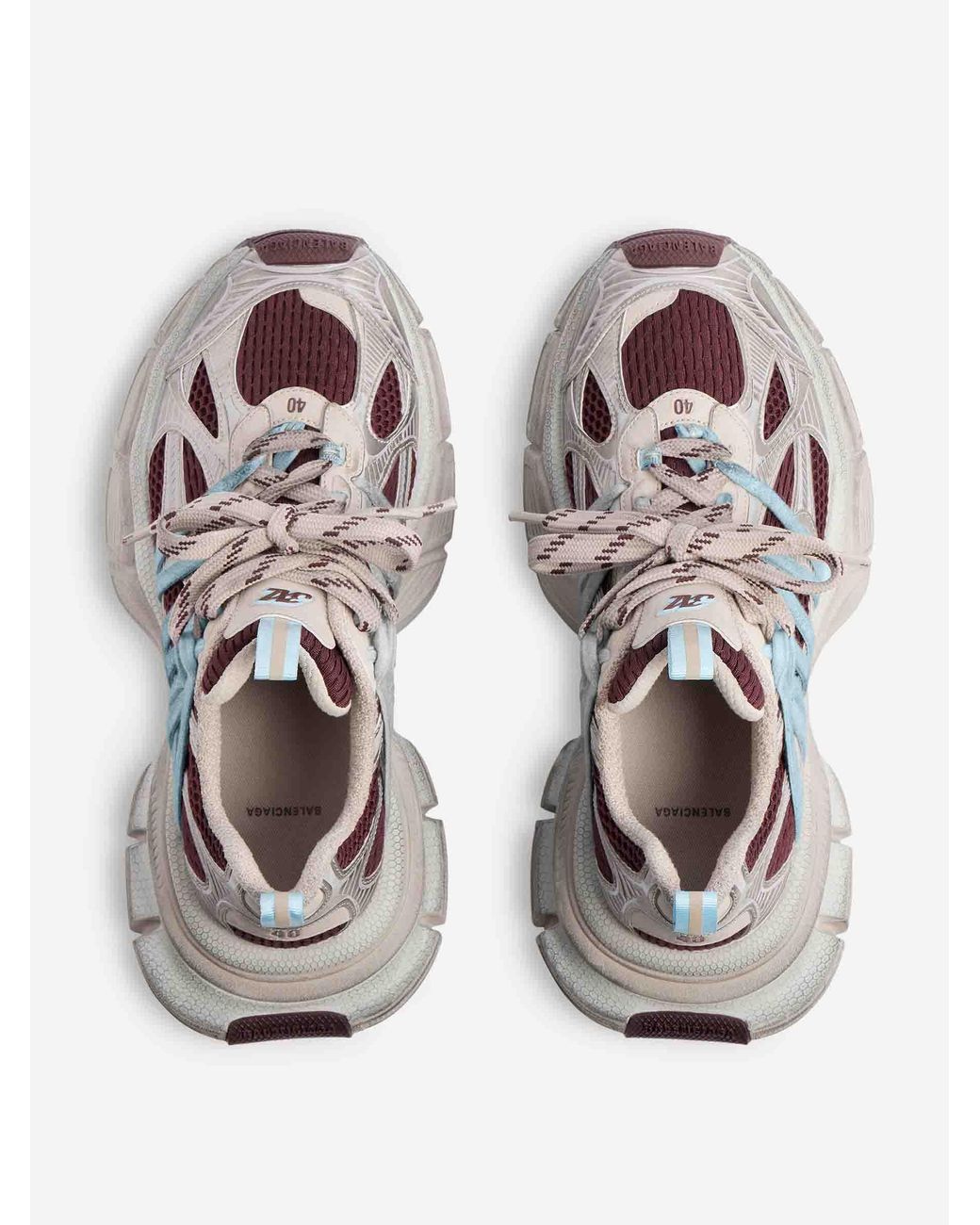 Balenciaga White 3Xl Interlace Sneaker