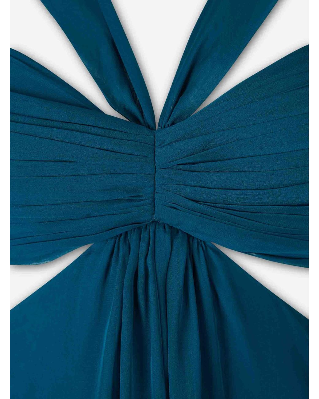 retroféte Blue Maxi Dress Meira