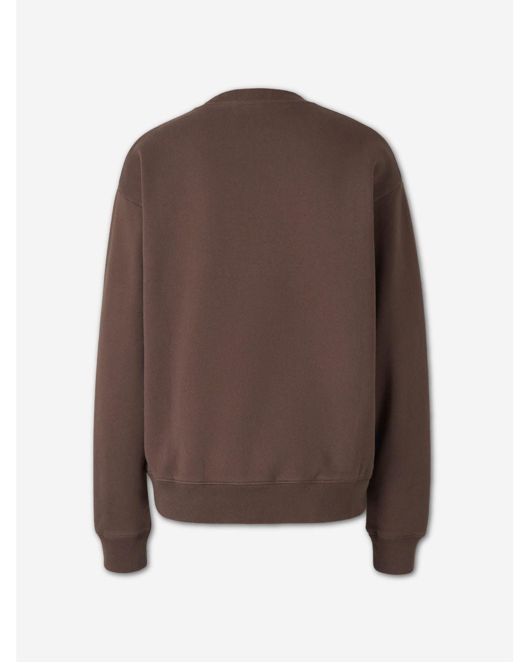 Sporty & Rich Brown Horse Crew Neck Sweatshirt
