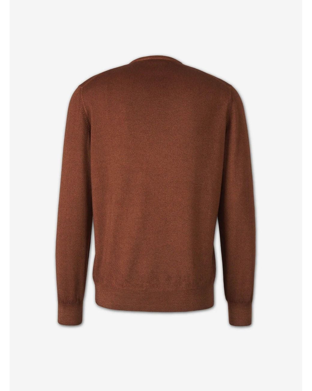 Santa Eulalia Brown Sweater V-Neck for men