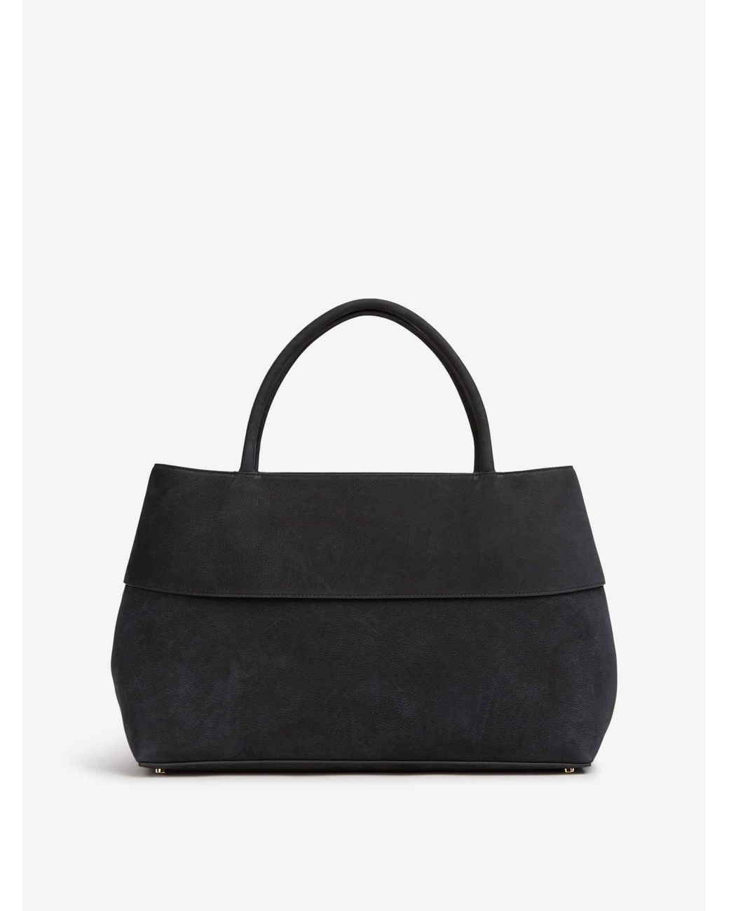 Totême Black Mercer Tote Bag