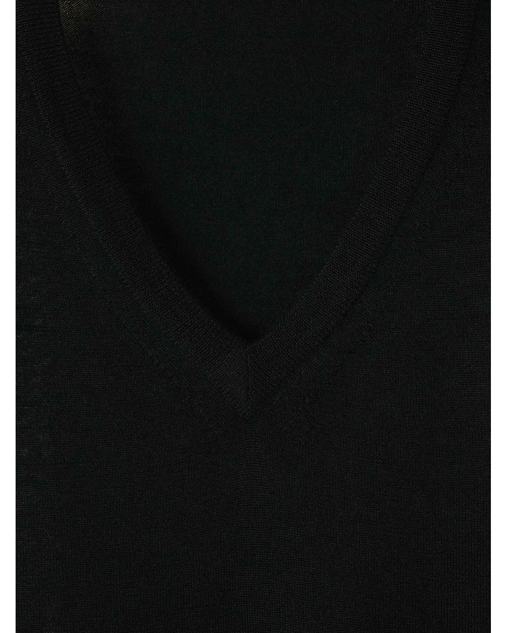 Santa Eulalia Peak-Kaschmirpullover in Black für Herren