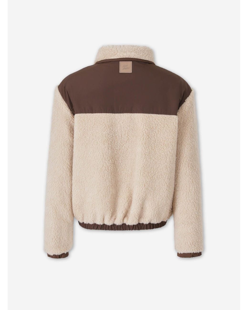 AMI Natural Casual Sherpa Jacket for men