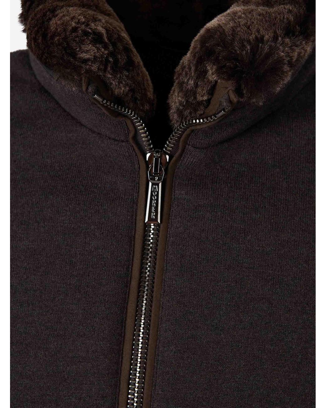 Moorer Black Bellati-Mrw Casual Jacket for men