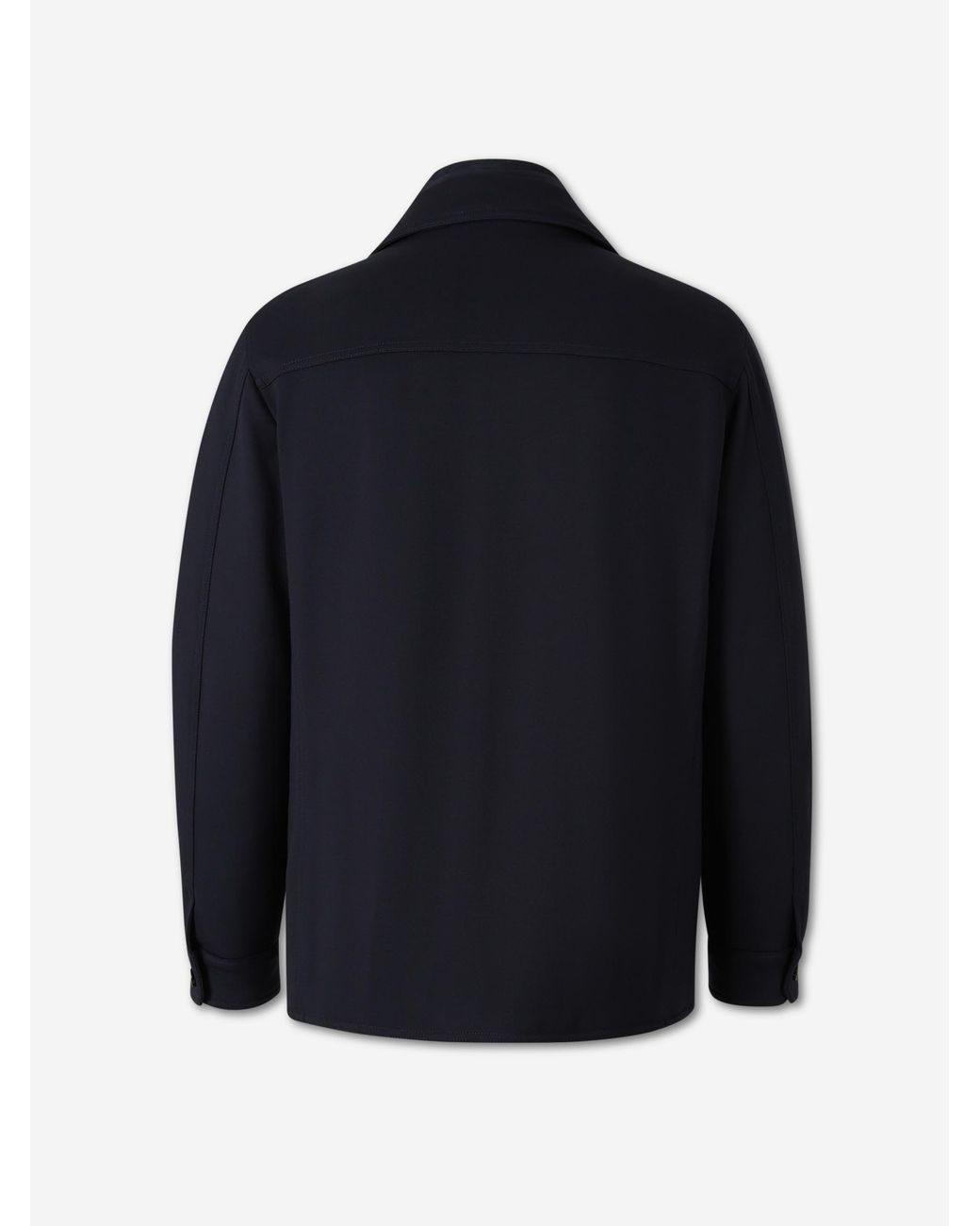 Moorer Blue Torquato-Tz Layered Jacket for men