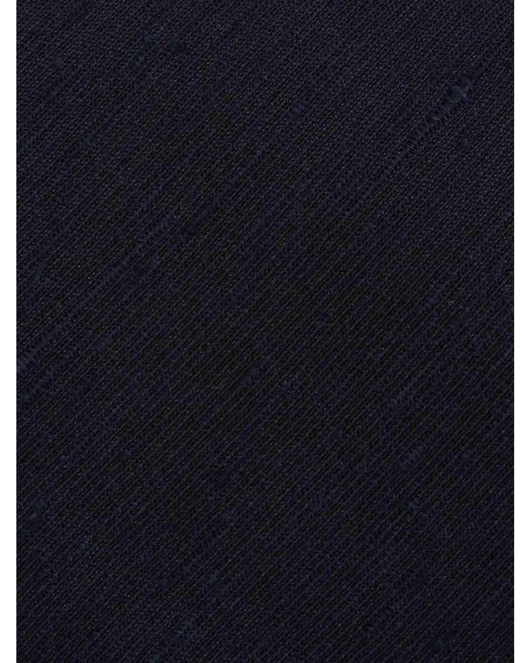 Corbata Jaspeada Seda Bigi por Santa Eulalia pour homme en coloris Blue