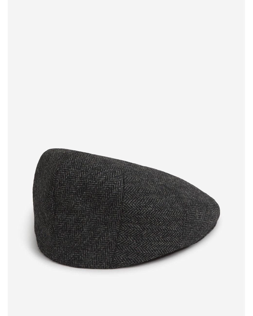 Lock & Hatters Black Tweed Beret for men