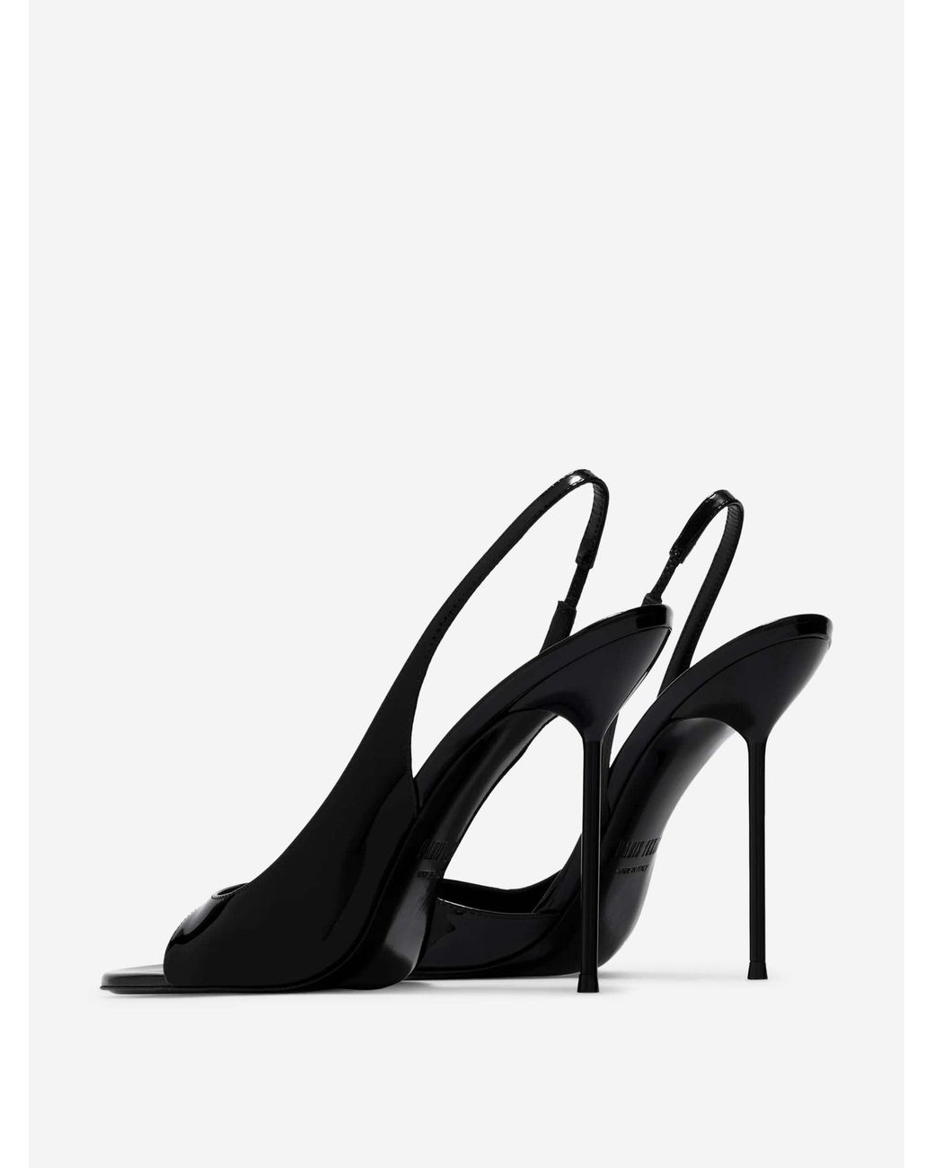 Paris Texas White Lidia Slingback Shoes