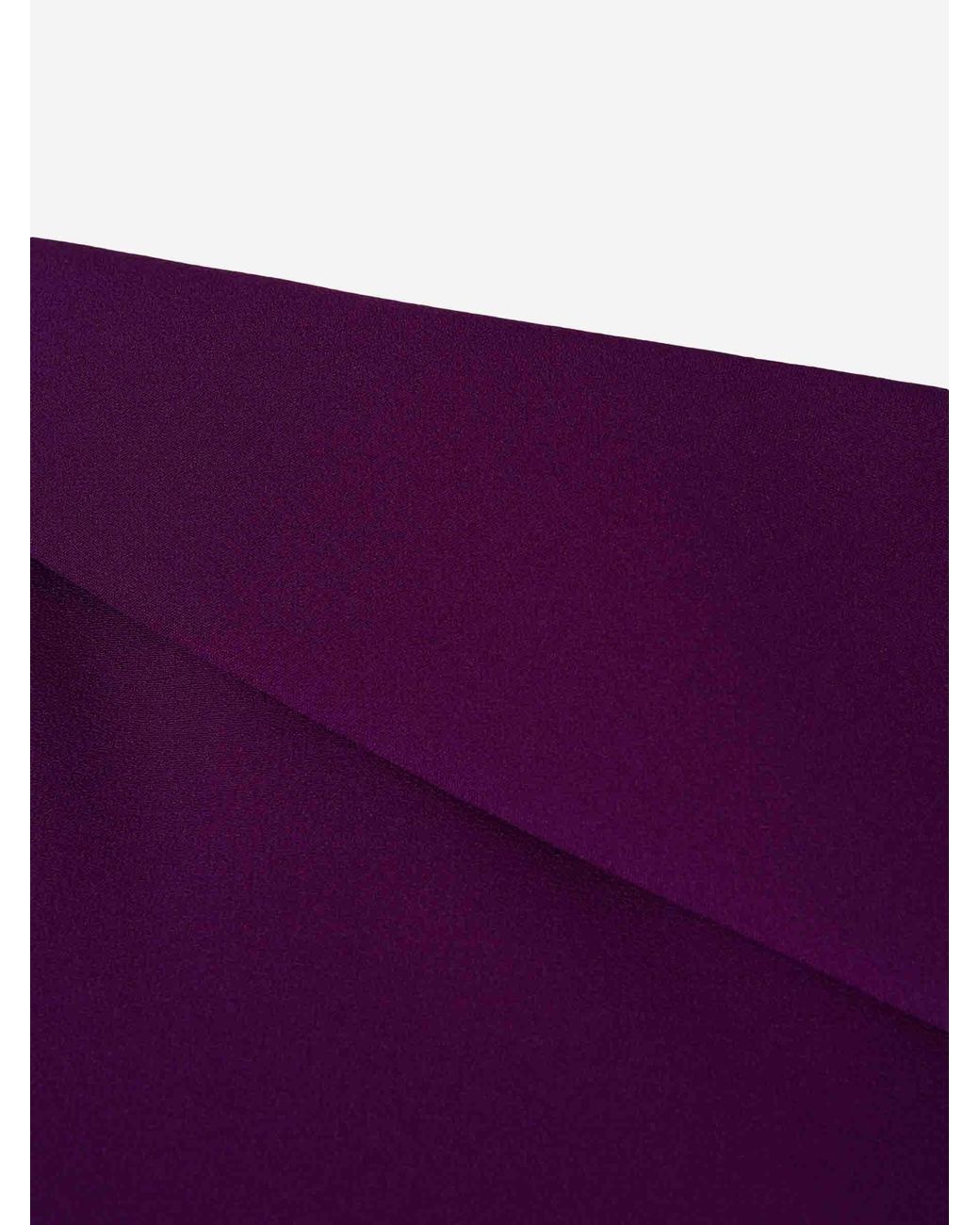 Safiyaa Purple Crepe Maxi Dress