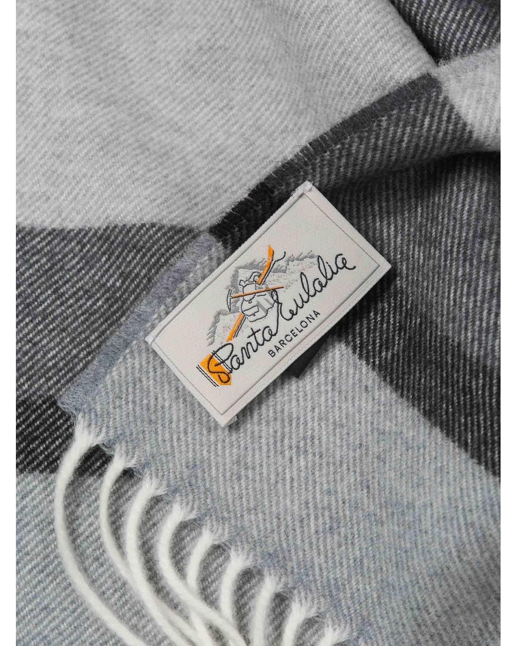 Sciarpa Tricolore di Santa Eulalia in Gray da Uomo