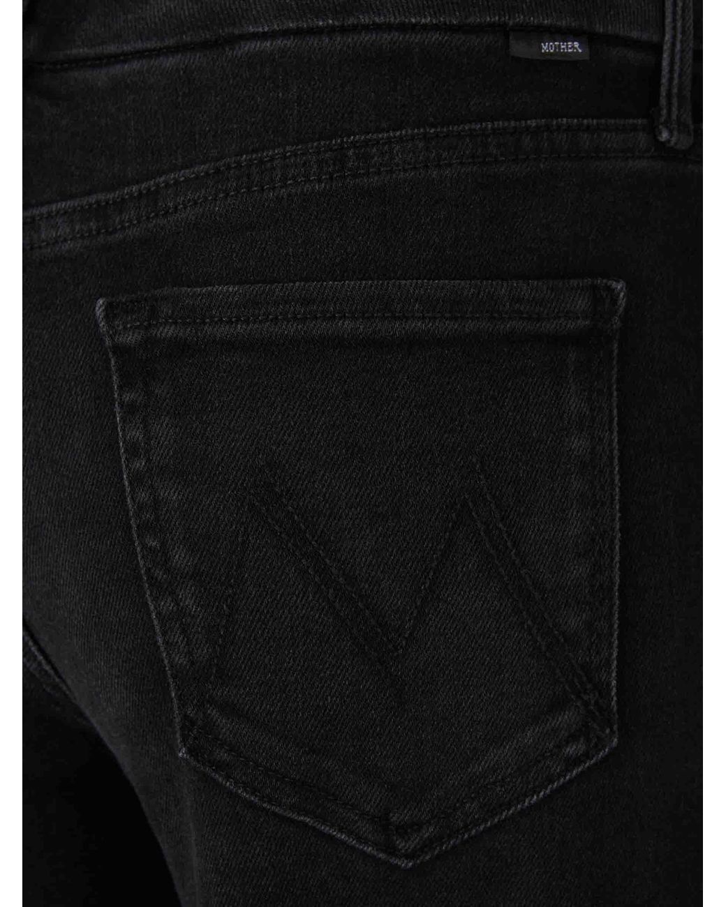 Jeans Rectos Mother de color Black