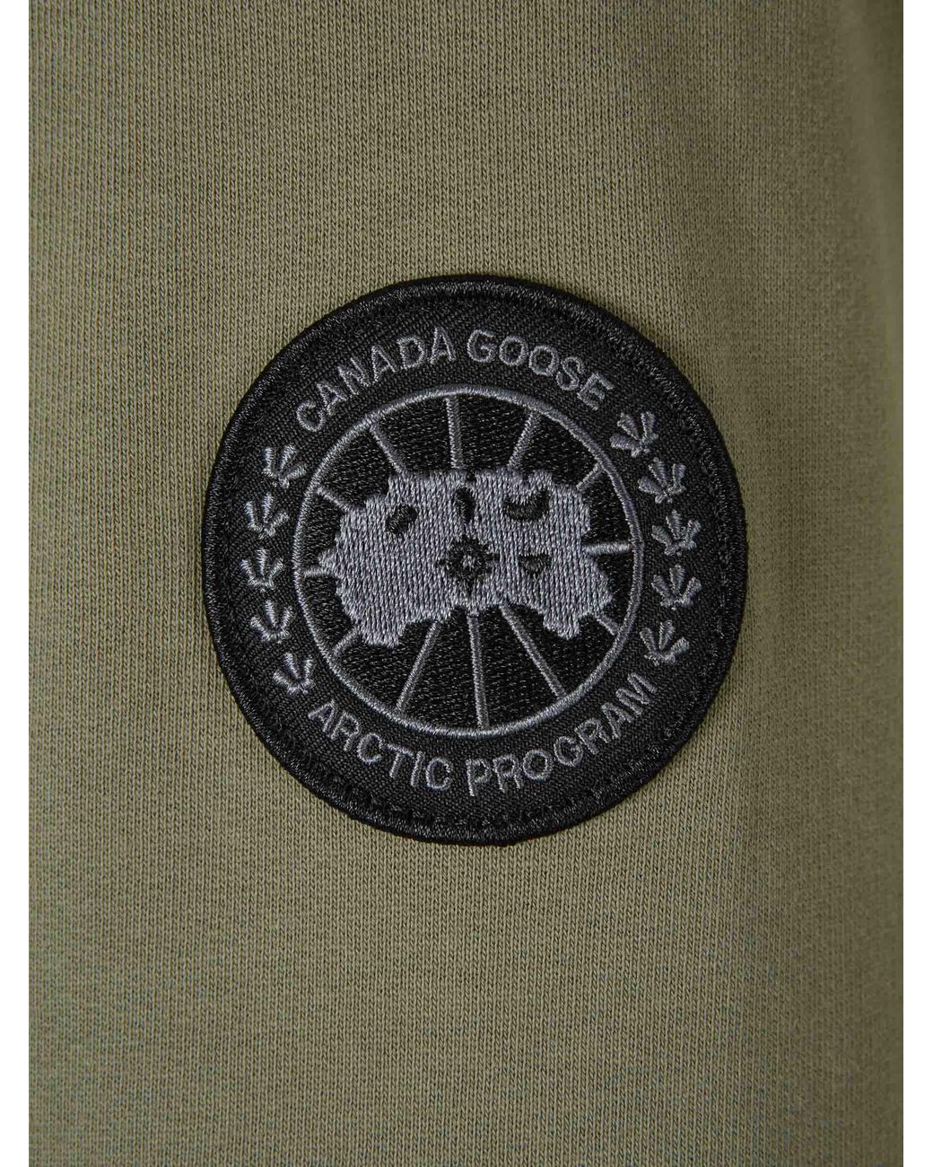 Canada Goose Green Crew Neck Sweatshirt for men