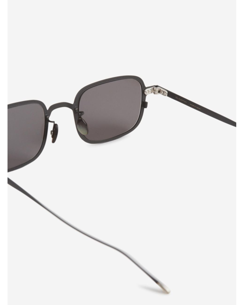 Eyevan 7285 Gray Sunglasses No. 8 for men