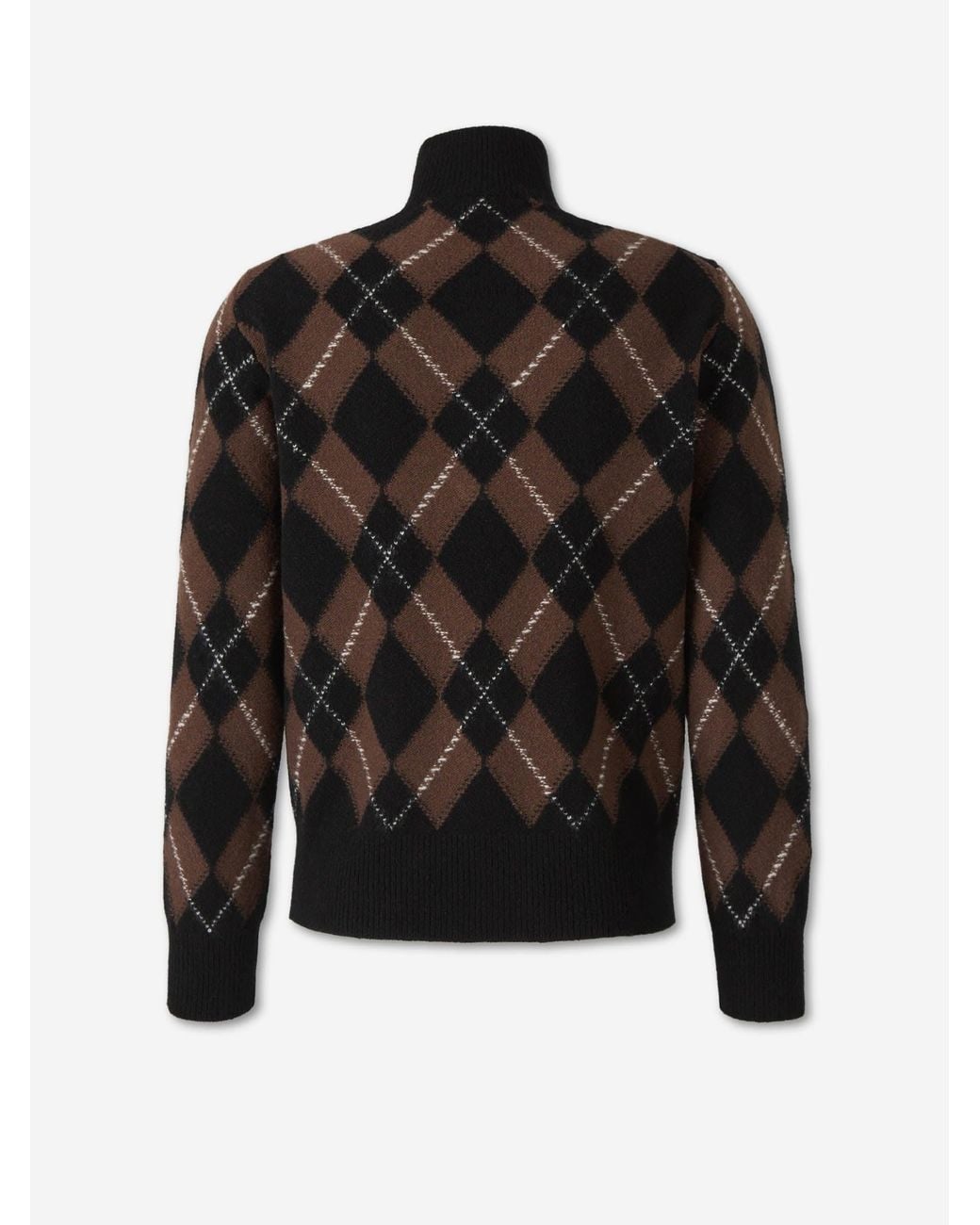 AMI Black Turtleneck Sweater for men