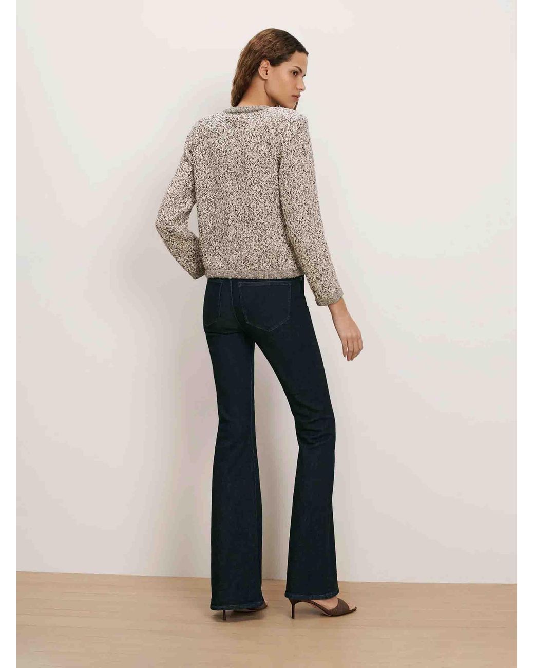 Veronica Beard Natural Rexton Cardigan