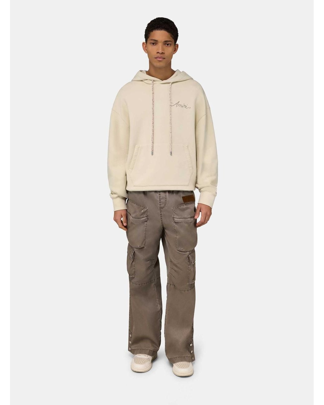 Amiri Natural Ma Quad Hoodie for men