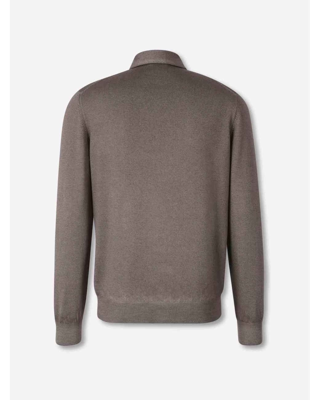 Santa Eulalia Polo-Pullover in Gray für Herren