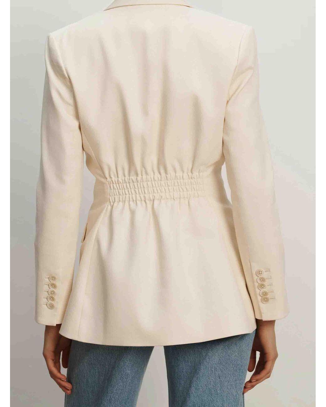 Veronica Beard Natural Blazer Chandler Dickey