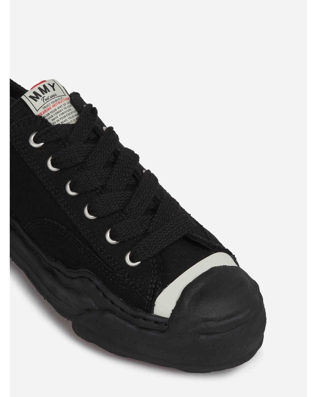 Maison Mihara Yasuhiro Black Hank Og Sneakers for men