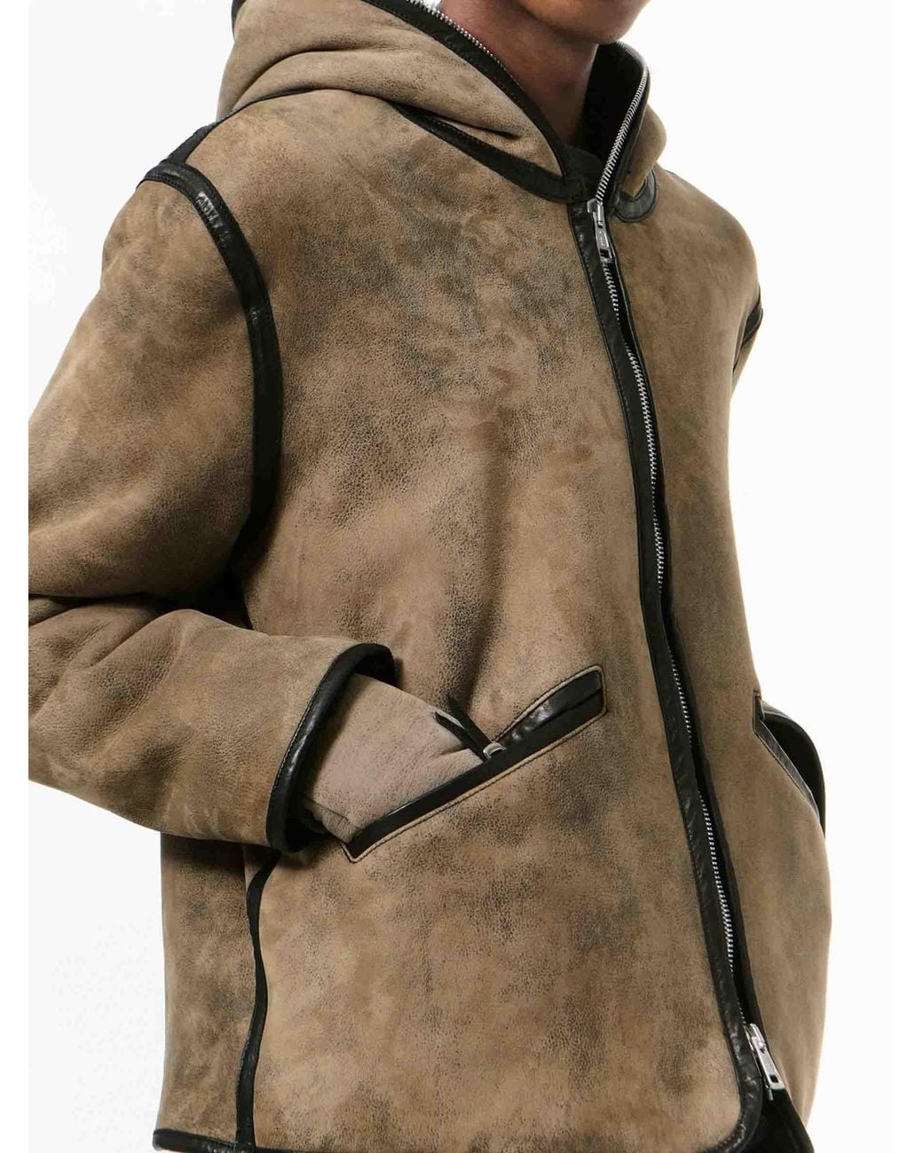 Our Legacy Brown Casual Zip-Up Jacket for men