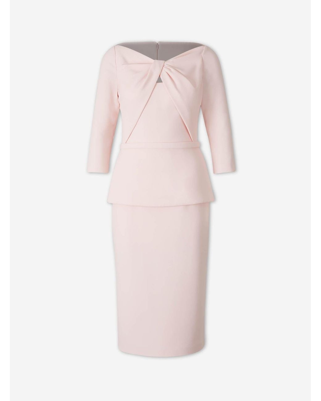 Safiyaa Pink Rildanna Midi Dress