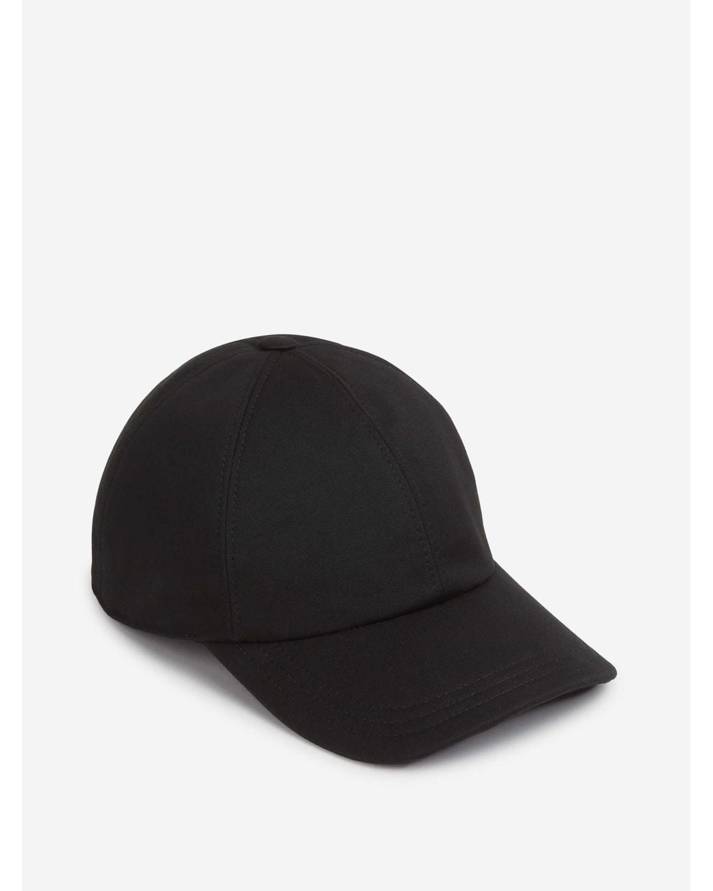 The Row Black Caspian Cap for men