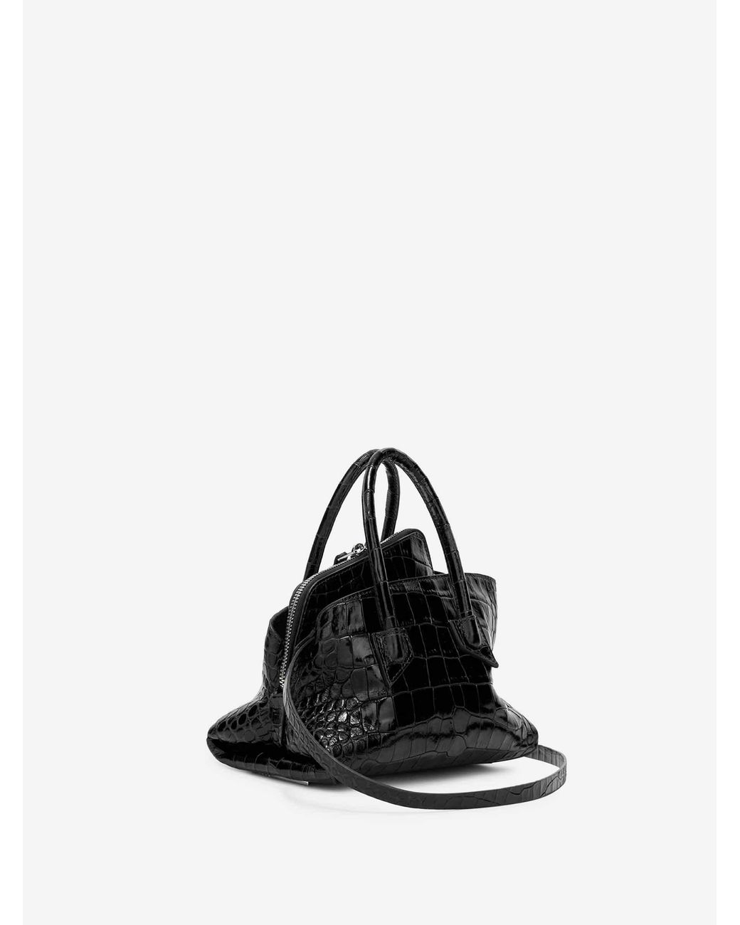 The Attico Black La Passeggiata Mini Bag