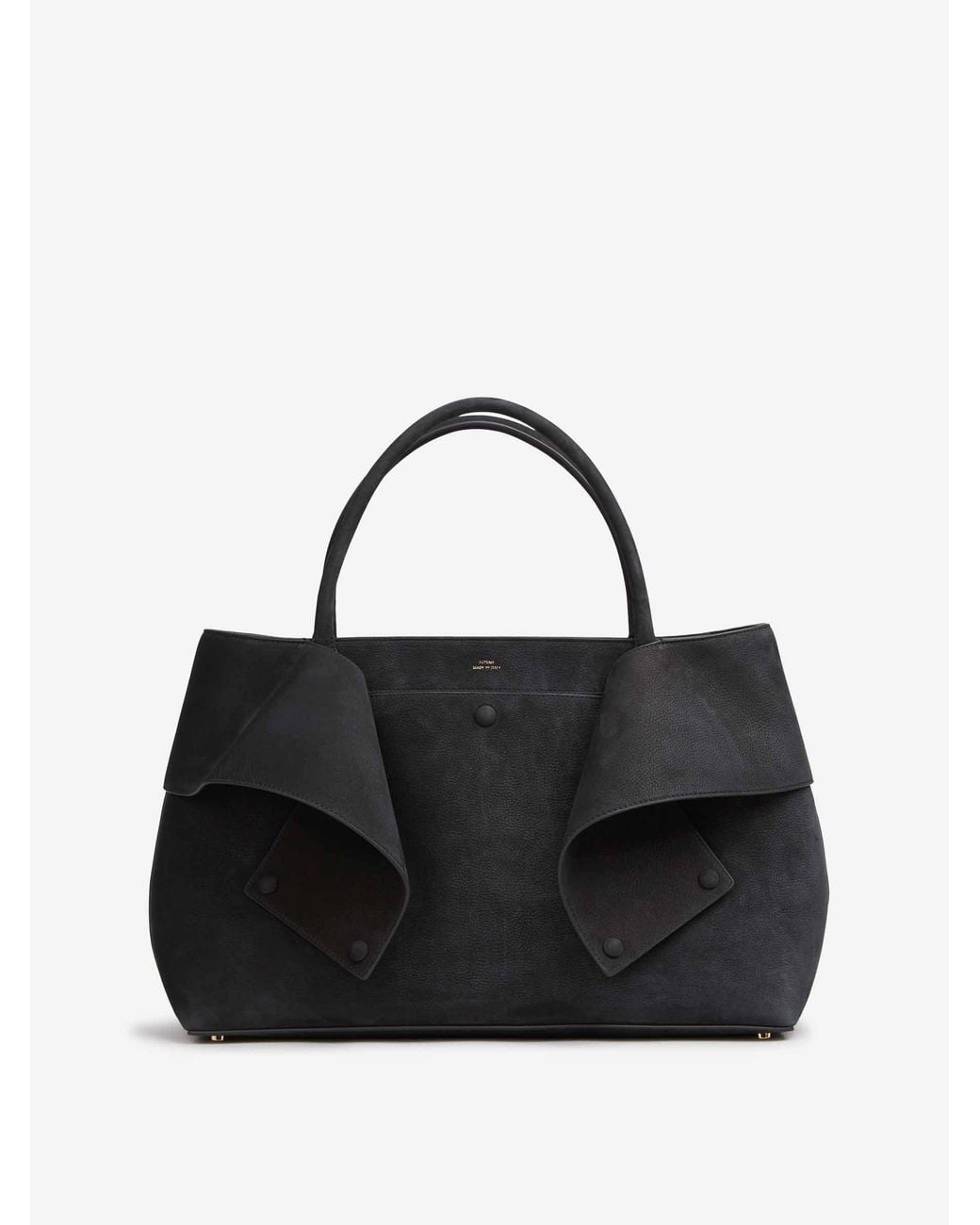 Totême Black Mercer Tote Bag