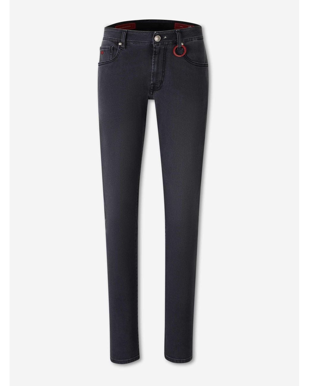 Tramarossa Blue Straight Jeans for men